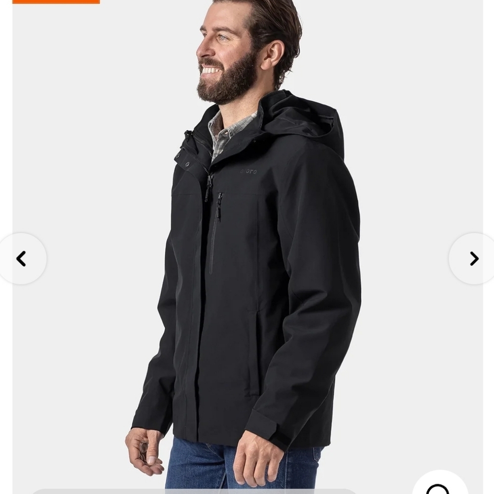 (Ew)River Ridge Men's Waterproof Shell Jacket - Picture 2 of 7